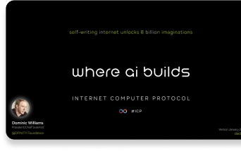 Where Al Builds - Internet Computer Protocol